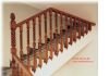 Фото Лестница из массива бука для дома, квартиры и коттеджа 