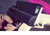 Фото Чехол пистолет для iPhone 5, 5S, 6/6S