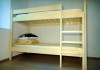 Фото Двухъярусная кровать из сосны (укрепленная)