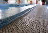 Сборное покрытие ПлиткаПол для мягкого пола сеточкой в бассейне или аквапарке