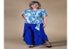 Фото Модная стильная блузка Нежность большого размера