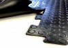 Фото Резиновое плиточное покрытие для пола зала тренажеров Монеточка 10 мм
